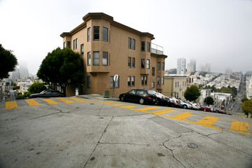 Fototapeta premium Street in San Francisco