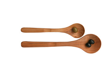 Küchenhelfer Kochlöffel aus Olivenholz