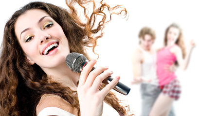 singing girl