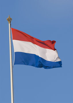 Dutch Flag at Paleis Het Loo (Royal Palace in The Netherlands)