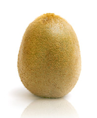 fresh kiwi isolated on white