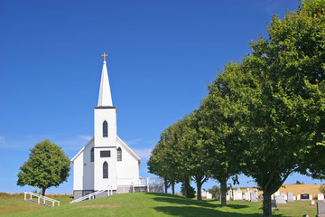 Summer Church in the countryside.
