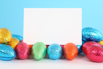 carte d'information de Pâques