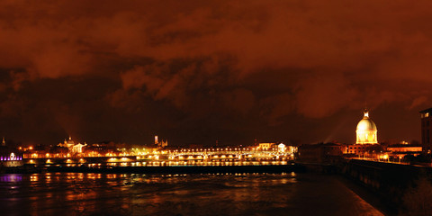 Panorama toulouse nuit