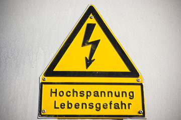 Hochspannung