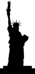 statue of liberty vector file © goce risteski