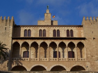 Fototapeta premium Palma de Mallorca , Almudaina Palast