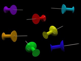 color thumbtack