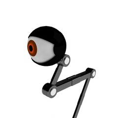 Dark Robotic Eye
