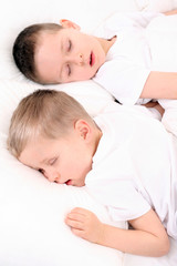 sleeping children