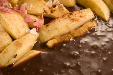 choco fruit tart