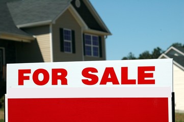 home for sale sign