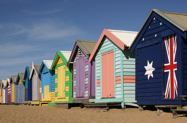 Melbourne - bathing boxes