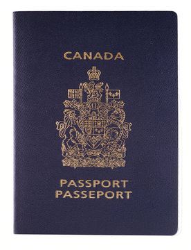 Canadian Passport isolated