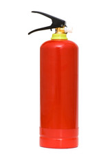 Fototapeta premium Fire extinguisher isolated on the white background