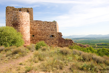 Fototapeta na wymiar old spanish castle