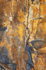 Natural Gold and Grey Slate