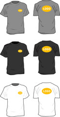 tshirts, vector