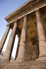 architecture romaine - Maison Carrée Nîmes