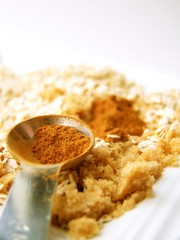 Cinnamon in Measuring Spoon
