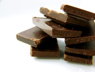 Pile of Dark Chocolate