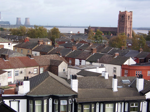 View of the Runcorn sky line