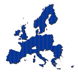 Obraz premium Europa Karte