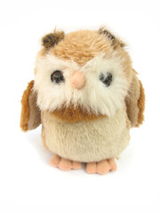 Owl toy hairy