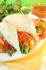 chicken wraps