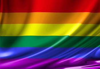 Gay pride flag