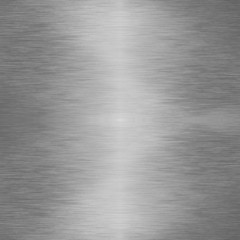brushed metal plate