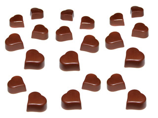 chocolate hearts