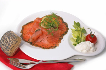 Lachs smoked salmon
