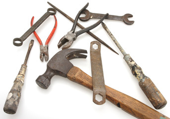 Vintage Hammer and Tools