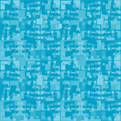 Seamless retro blue vector pattern