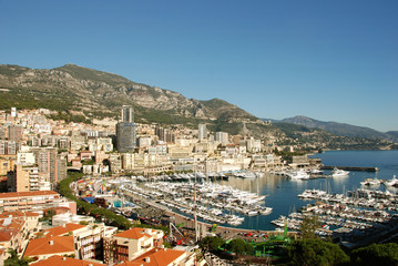 Fototapeta premium Scenic view of Monte Carlo