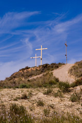Three Crucifix on Hilltop