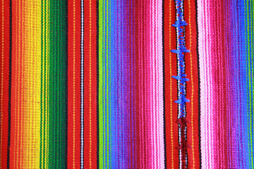 Tissu coloré guatémaltèque