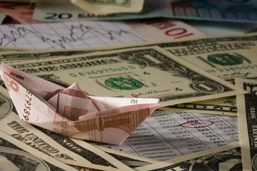 Dollar Bills and European money