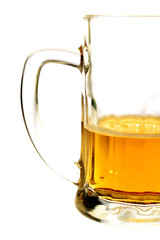 beer mug in white background