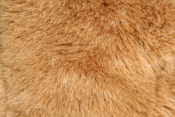 Brown fur background texture