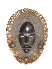 Masque Dan de la côte d'Ivoire 