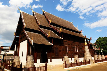 temple bouddhiste, chiang mai, thailande