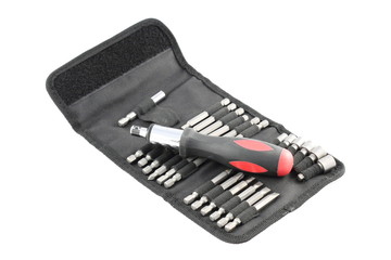 Screwdriver with bits