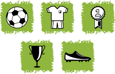 Fußball-Grafiken als Vektordatei