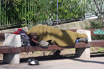 obdachlos