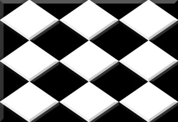 Black and white checkers