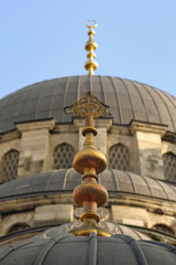 Fototapeta na wymiar Nowy Meczet, Stambuł, Turcja