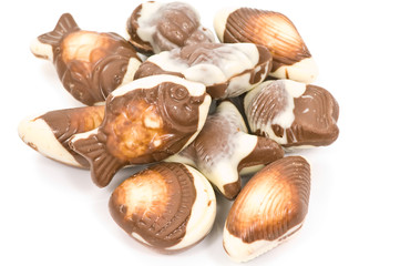 Chocolate pranlines