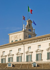 Fototapeta na wymiar Palazzo del Quirinale, Rzym